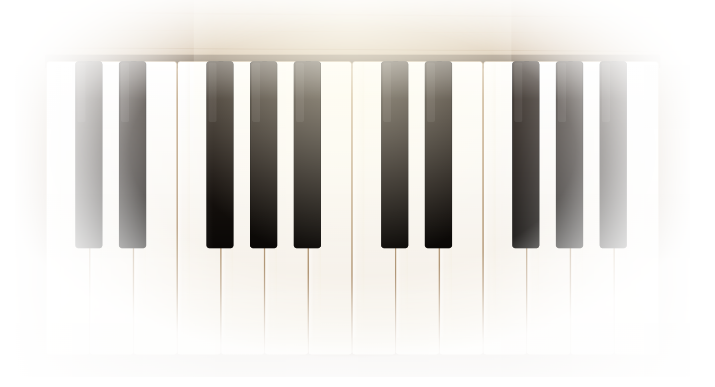 Piano keyboard